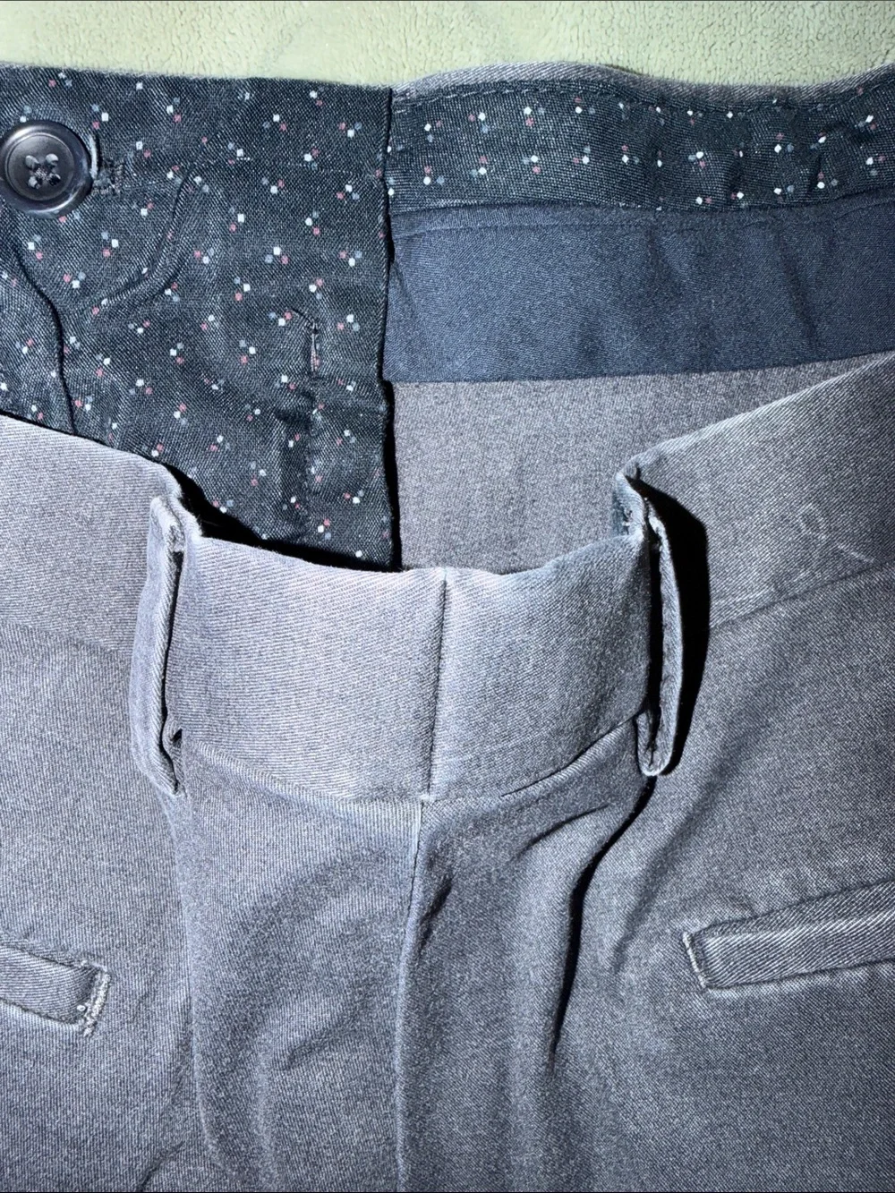 Banana Republic Men's Dress Pants in Charcoal
